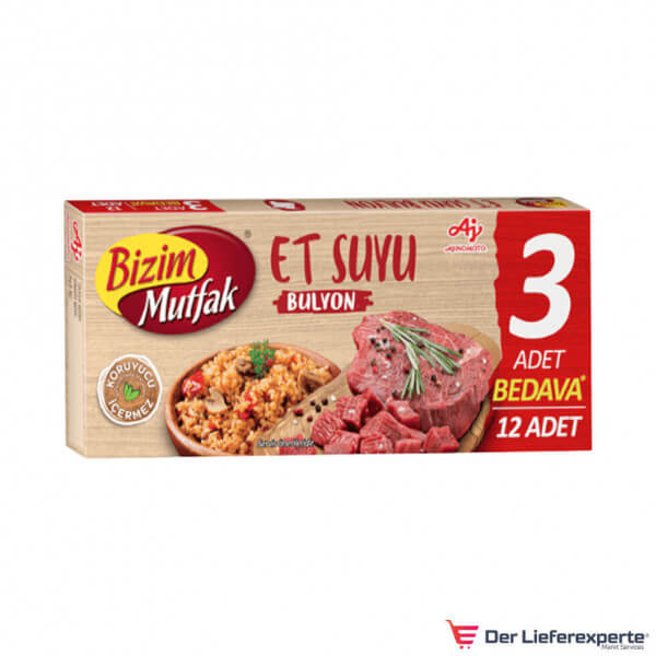 Bizim Mutfak Würze mit Rindergeschmack - Et Suyu Bulyon 150g