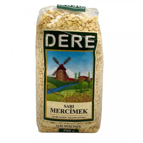 Dere Gelbe Linsen Sari Mercimek 500g