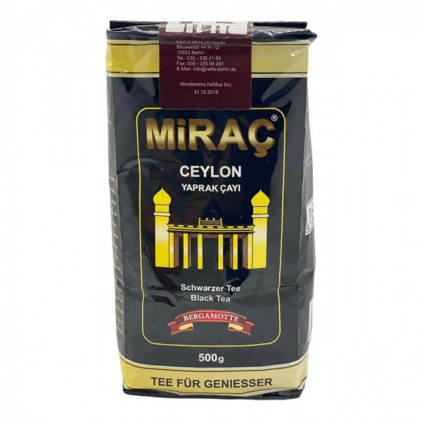 Mirac Ceylon Schwarzer Tee - ceylon Yaprak Cayi 500 g