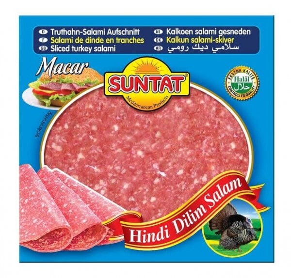 Suntat Truthansalami mit Rindfleischfett - Hindi Dilim Salam Macar 200g