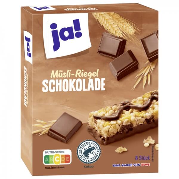 Ja! Müsli-Riegel Schokolade 8 x 25g