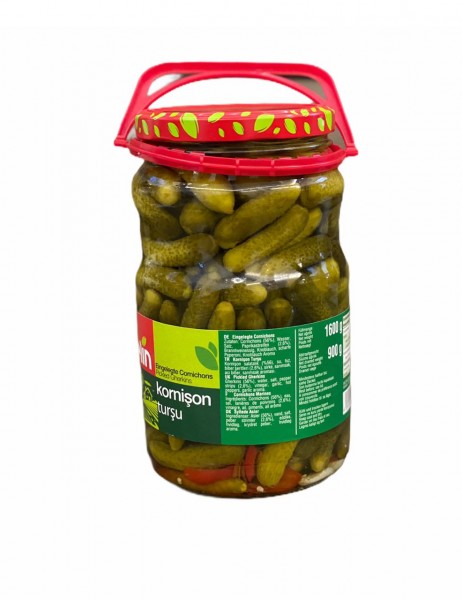Selin eingelegte Cornichons Kornison Turşu-1600/900 g