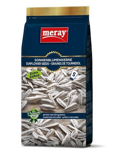 Meray Sonnenblumenkerne CUkel Blau Gesrösted und extra Gesalzen - Extra Tuzlu Ay Cekirdegi 300 g