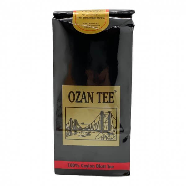 Ozan Ceylon Schwarzer Tee - Ceylon Yaprak Cayi 250 g
