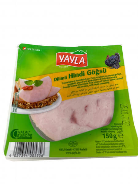 Yayla Truthanbrustformfleisch - Dilimli Hindi Gögsü 100g