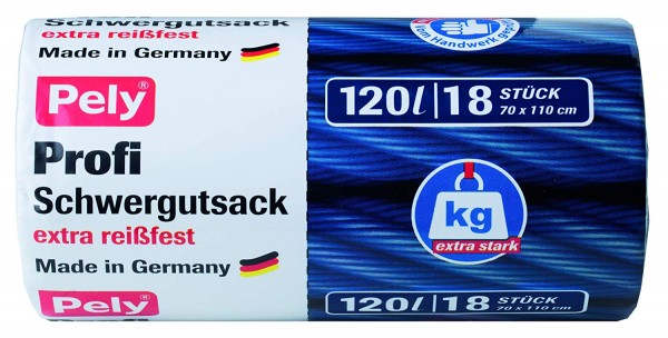Pely Profi Schwergutsack 18 x 120L
