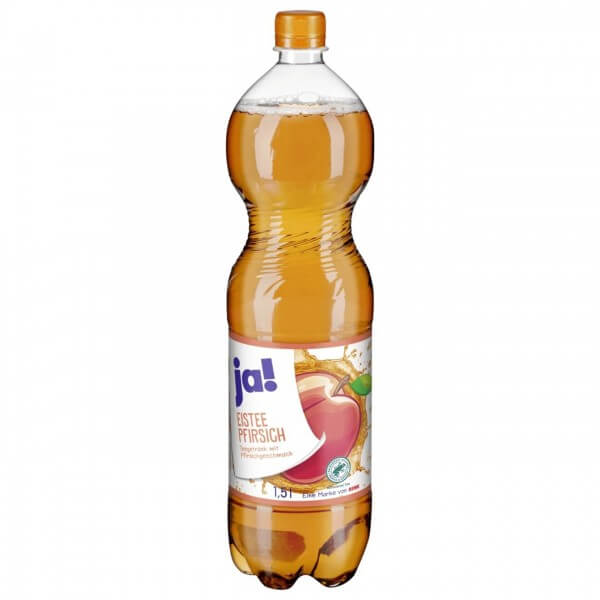 Ja! Eistee Pfirsich 1,5 L (inkl. 0.25€ Pfand)