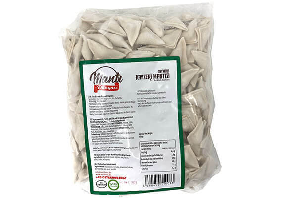 Manti Dünyasi Türkische Tortillini - Kayseri Mantisi Muska 800g