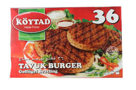 Köytad Tavuk Burger 36x65g