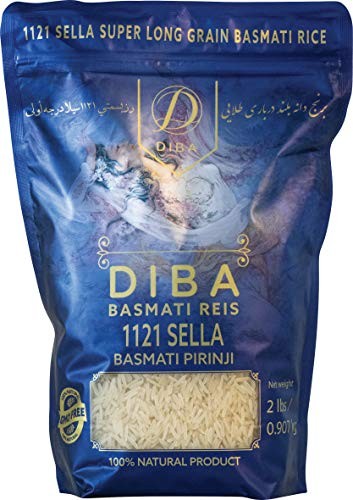 Diba Basmati reis 1121 Sella 907 g