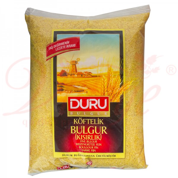 Duru Hartweizengrütze Fein Köftelik Bulgur Kisirlik 2,5 Kg