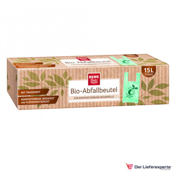 Bio Abfallbeutel 15l 15 Stück