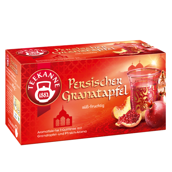 Teekanne Persicher Granatapfel 20 x 2,25g = 45g