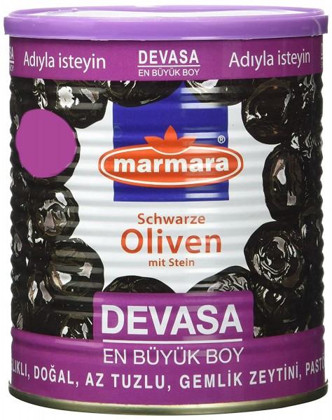 Marmara Devasa Schwarze Oliven - Devasa En Büyük Boy Gemlik 800g