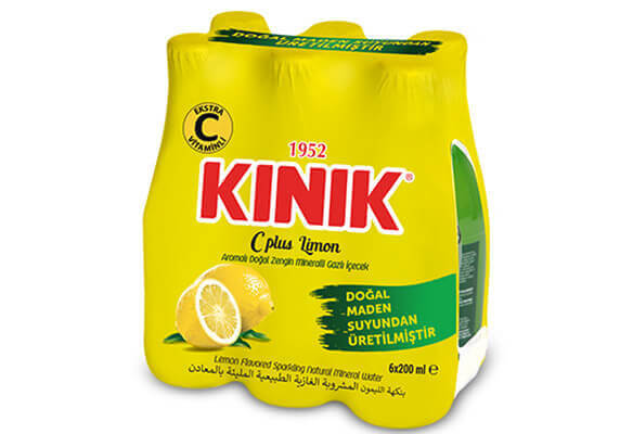 Kinik Dogal Maden Suyu - C plus Lemon 6 x 200ml