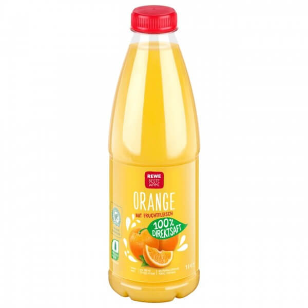 REWE BW Orangensaft 100% 1L