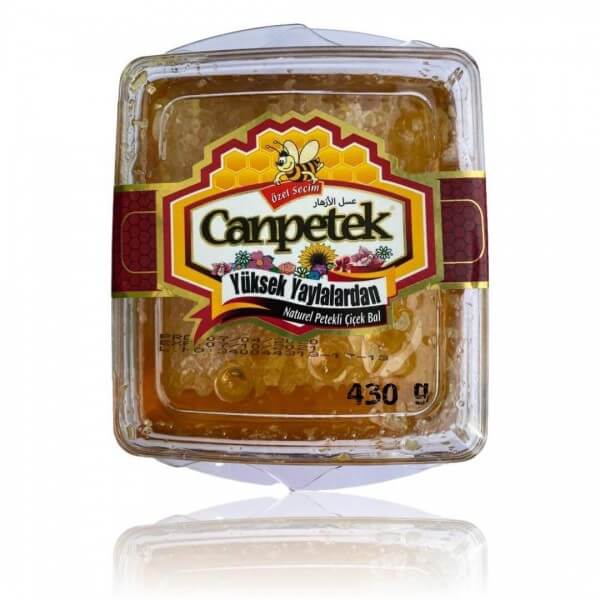 Canpetek Naturel Honig - Petekli Bal 430g