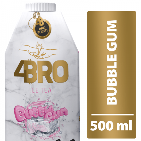 4BRO Ice Tea Bubble Gum 500ml