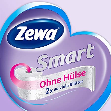 Zewa Smart Ohne Hülse 4 Rollen