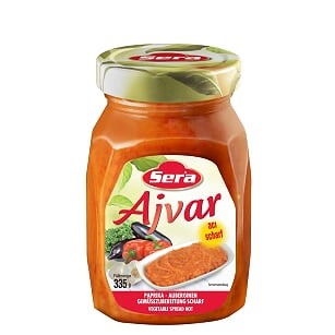 Sera Ajvar Scharf 335g