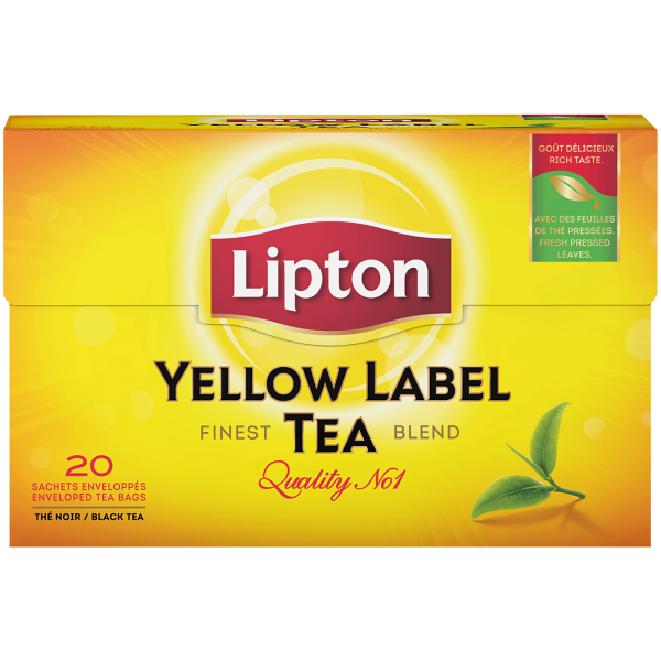 Lipton Yellow Label Schwarz Tee 20 Beutel 40g