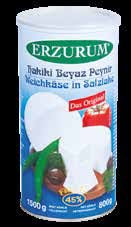 Erzurum Weichkäse Salzlake 55% Fett 800g