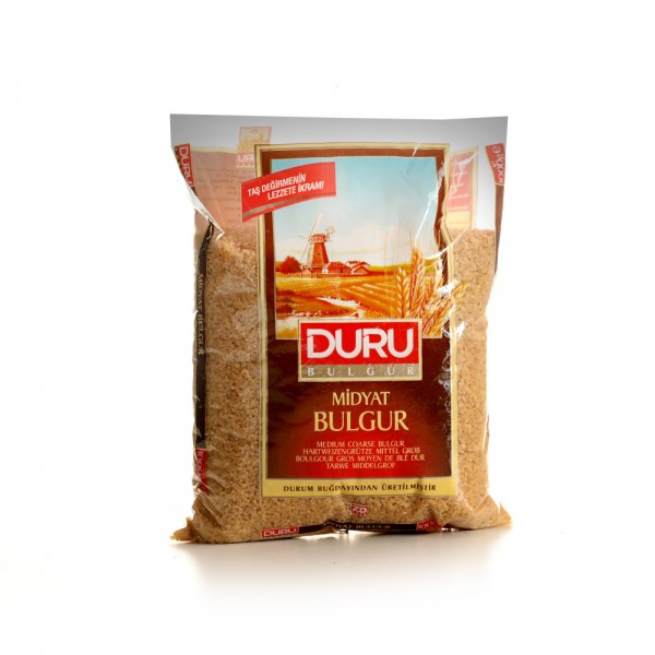 Duru Hartweizengrütze Mittel Grob Midyat Bulgur 1 Kg