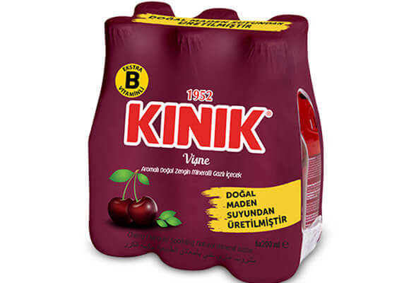 Kinik Visne Aromali Soda 6 x 200ml