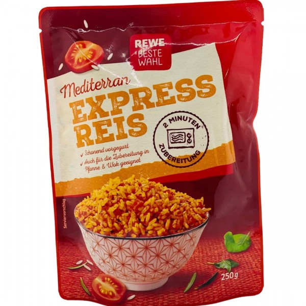 Rewe BW Mediterran Express Reis 250g