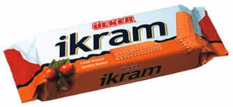 Ülker Ikram Doppelkekse mit Haselnusscreme