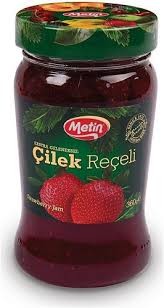 Metin Erdbeer Marmelade - Cilek Receli 360g