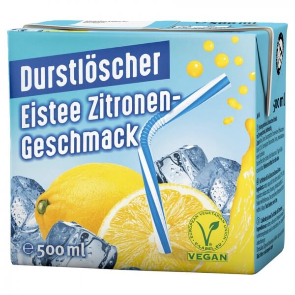Durstlöscher Eistee Zitrone 500ml