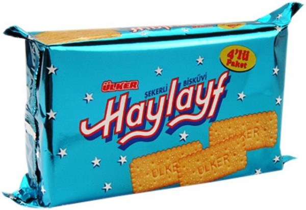 Ülker Haylayf gezuckerte Kekse 4x60g