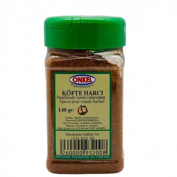 Onkel Hackfleisch Gewürzzubereitung - Köfte Harci 140g