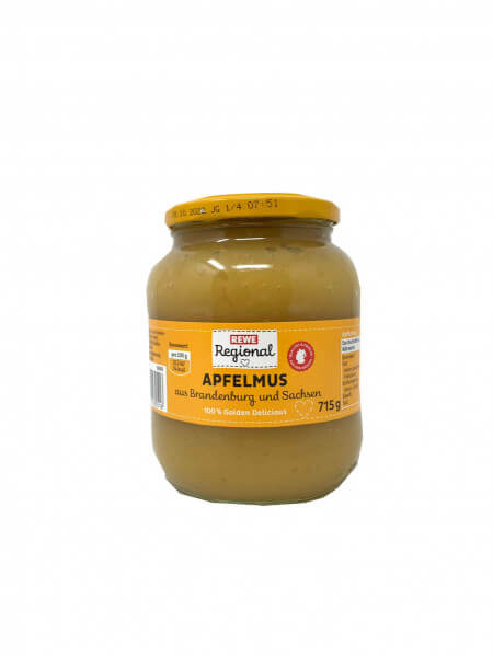 Rewe Regional Apfelmus 715g