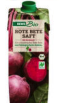 Rewe Bio Rote Bete Saft mit Direktsaft 500ml