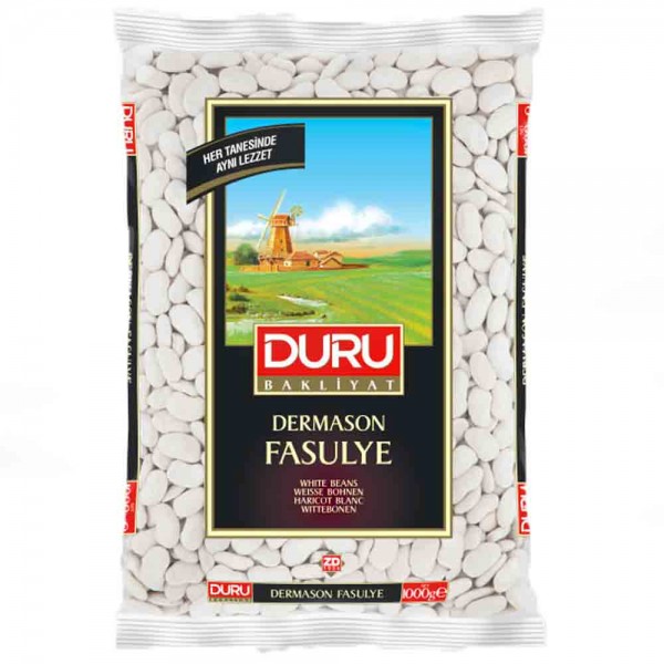 Duru Dermason Weisse Bohnen - Dermason Fasülye 8mm 1kg