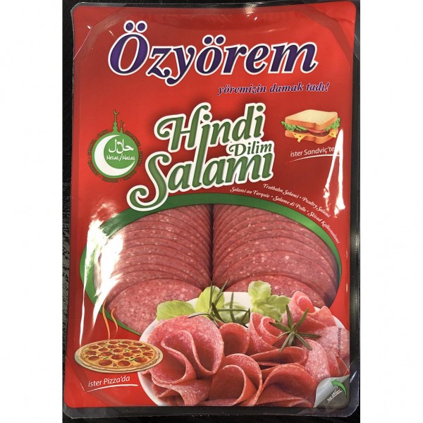 Özyörem Geflügelsalami geräuchert - Hindi Dilim Salam 150g