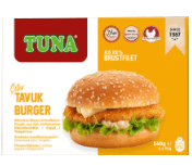 Tuna Chicken Burger Tavuk Burger 540g ( TK)