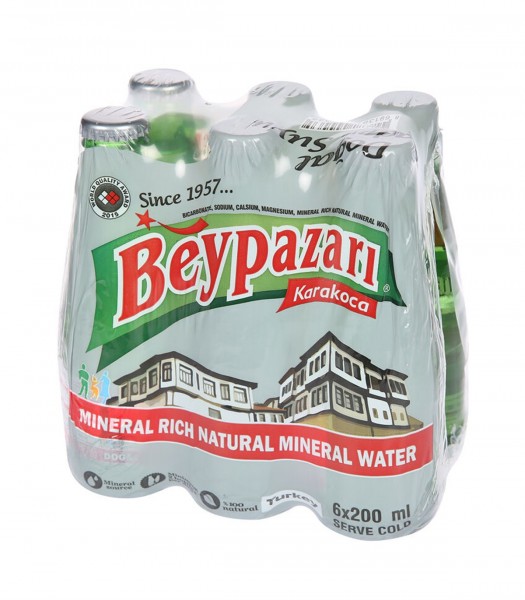 Beypazari Mineralwasser mit Kohlensäure 6 x 200 ml