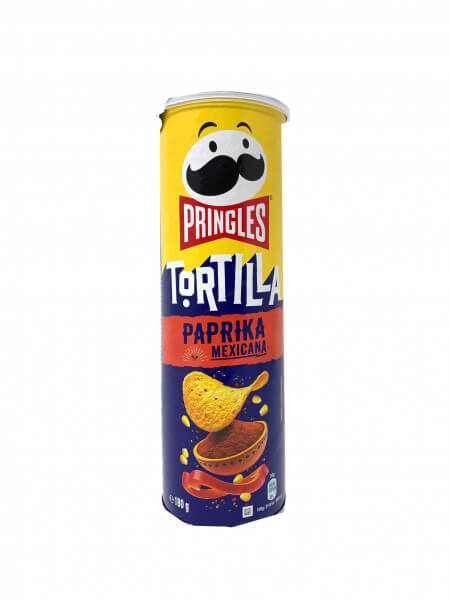 Pringles Tortilla Paprika Mexicana Chips 180g