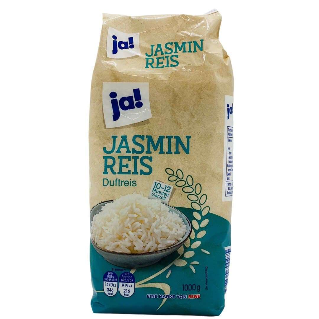 Ja! Jasmin Basmati DuftReis 1 Kg Nudeln, Reis & Getreide Nahrungsmittel REWE & Deutsche