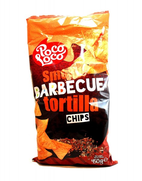 Poco Loco Tortilla Barbecue Nachos 450g