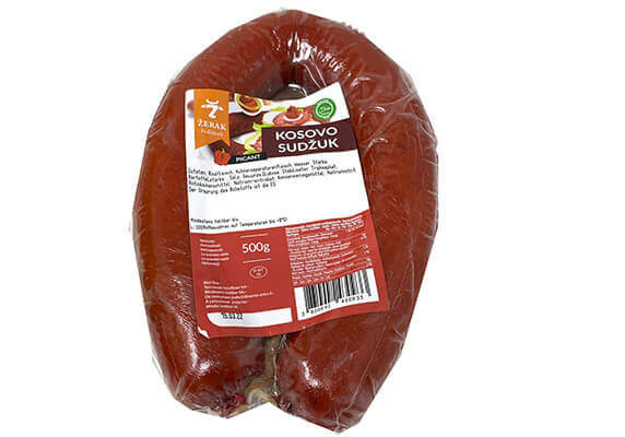 Zerak Kosovo Sudzuk Pikant 500g