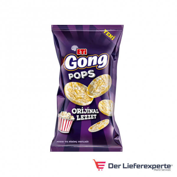 Eti Gong Pops Original Mais- und Reiscracker