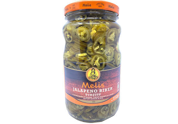 Melis Jalapenoscheiben in Salzlake - Jalapeno Biber Tursusu 1550g