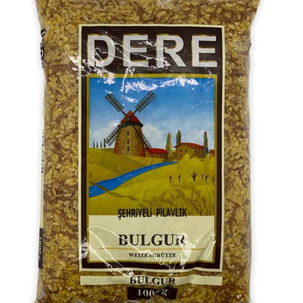 Dere Weizengrütze Grob mit Fadennudeln - Sehriyeli Pliavlik Bulgur 1 kg