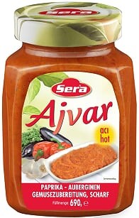 Sera Ajvar Scharf 690g