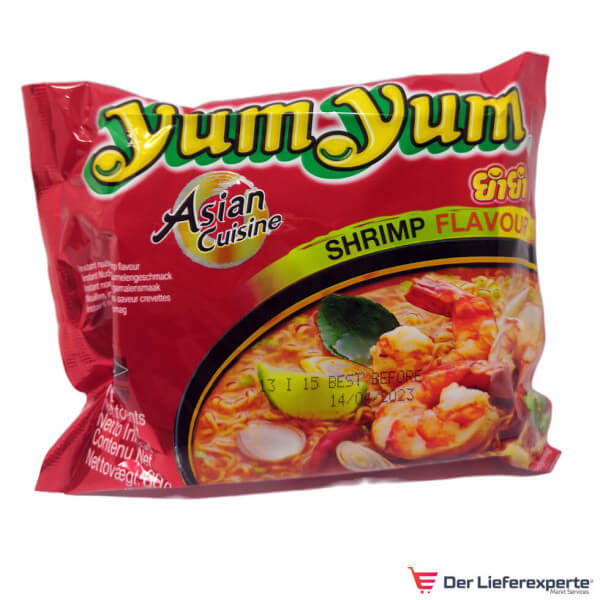 YumYum Shrimps Instant Nudelsuppe 60g