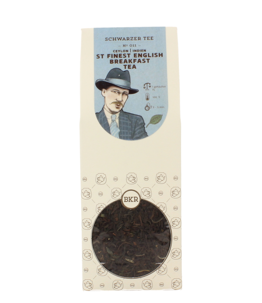 BKR - Tee - Schmuckkarton ST Finest English Breakfast Tea -Bio- (Nr.11) 100g